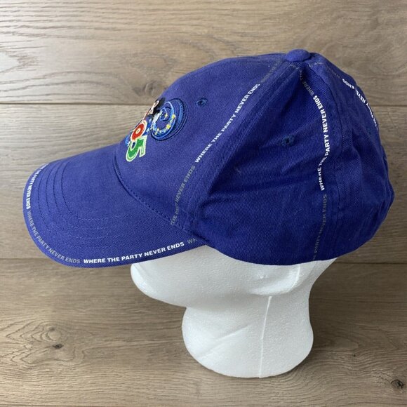 2005 Hat Where the Party Never Ends Baseball Cap Disneyland - Picture 3 of 11